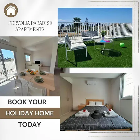 Pervolia Paradise 02 With Kosher Restaurant Apartment
